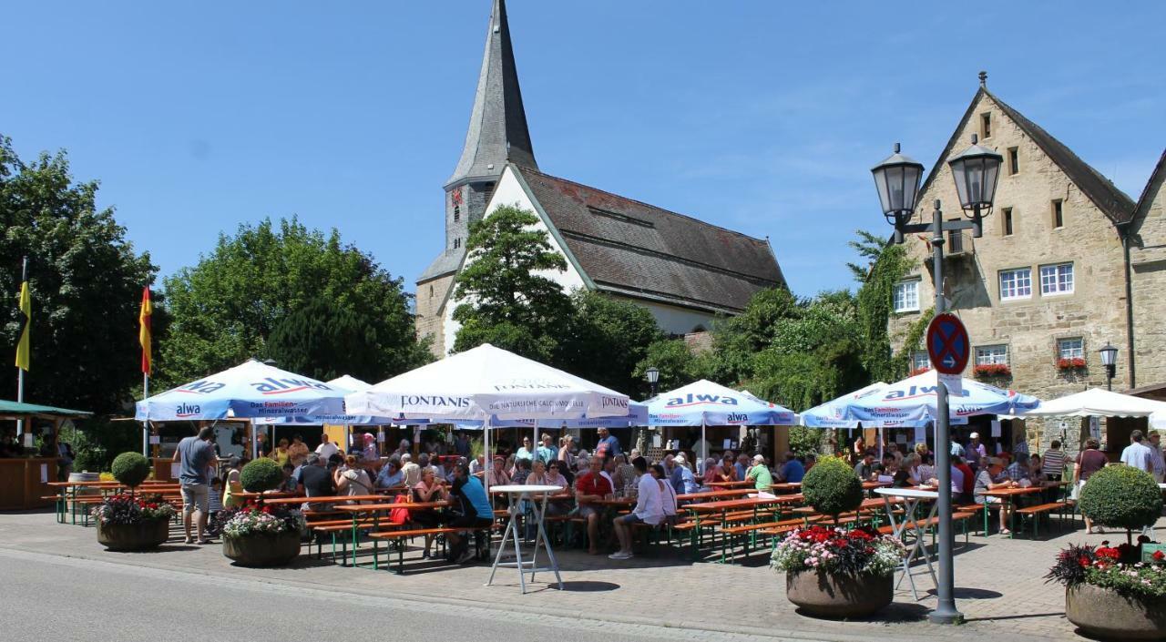 Pension Amthof Oberderdingen Экстерьер фото