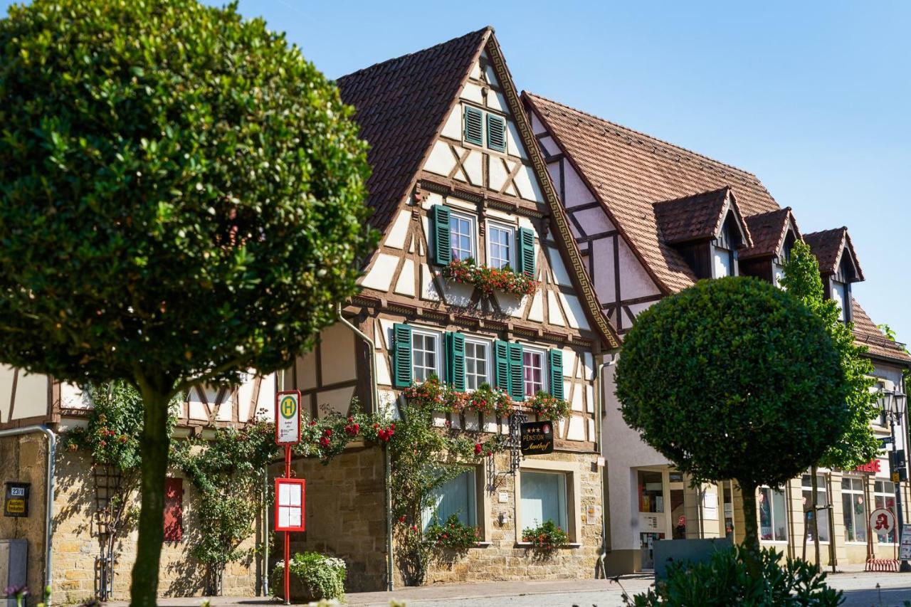 Pension Amthof Oberderdingen Экстерьер фото