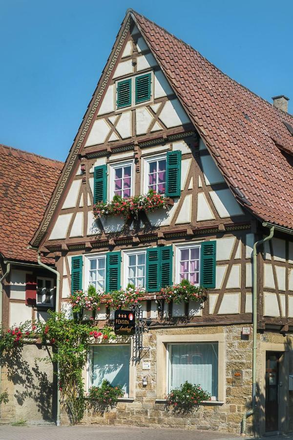 Pension Amthof Oberderdingen Экстерьер фото